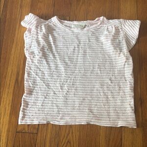 Morley Pink Short Sleeve linen Tee Casual Essential